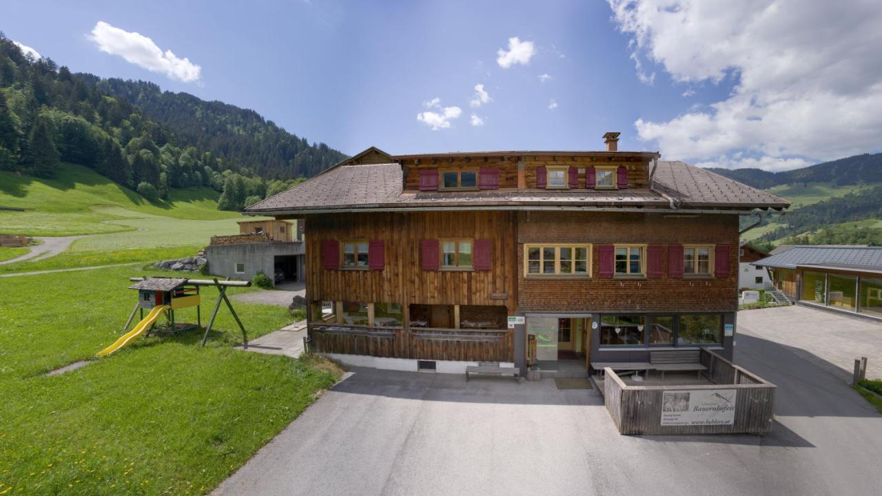 Ferienbauernhof Kohler Apartment Schoppernau Exterior photo